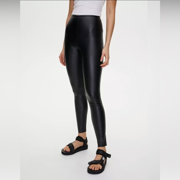Wilfred Vegan Leather Jemma Legging, Size XXS - Picture 4 of 16